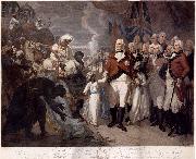 Daniel Orme Lord Cornwallis Receiving the Sons of Tipu Sultan as Hostages oil painting reproduction